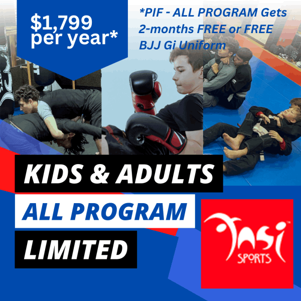 Kids & Adult (ALL PROGRAM) – Limited $1,799